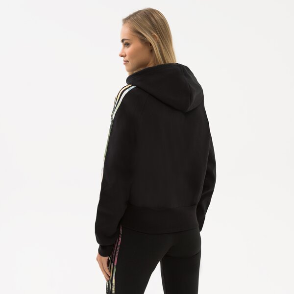 Bluza damska ADIDAS BLUZA Z KAPTUREM W AOP HD hi0028 kolor czarny