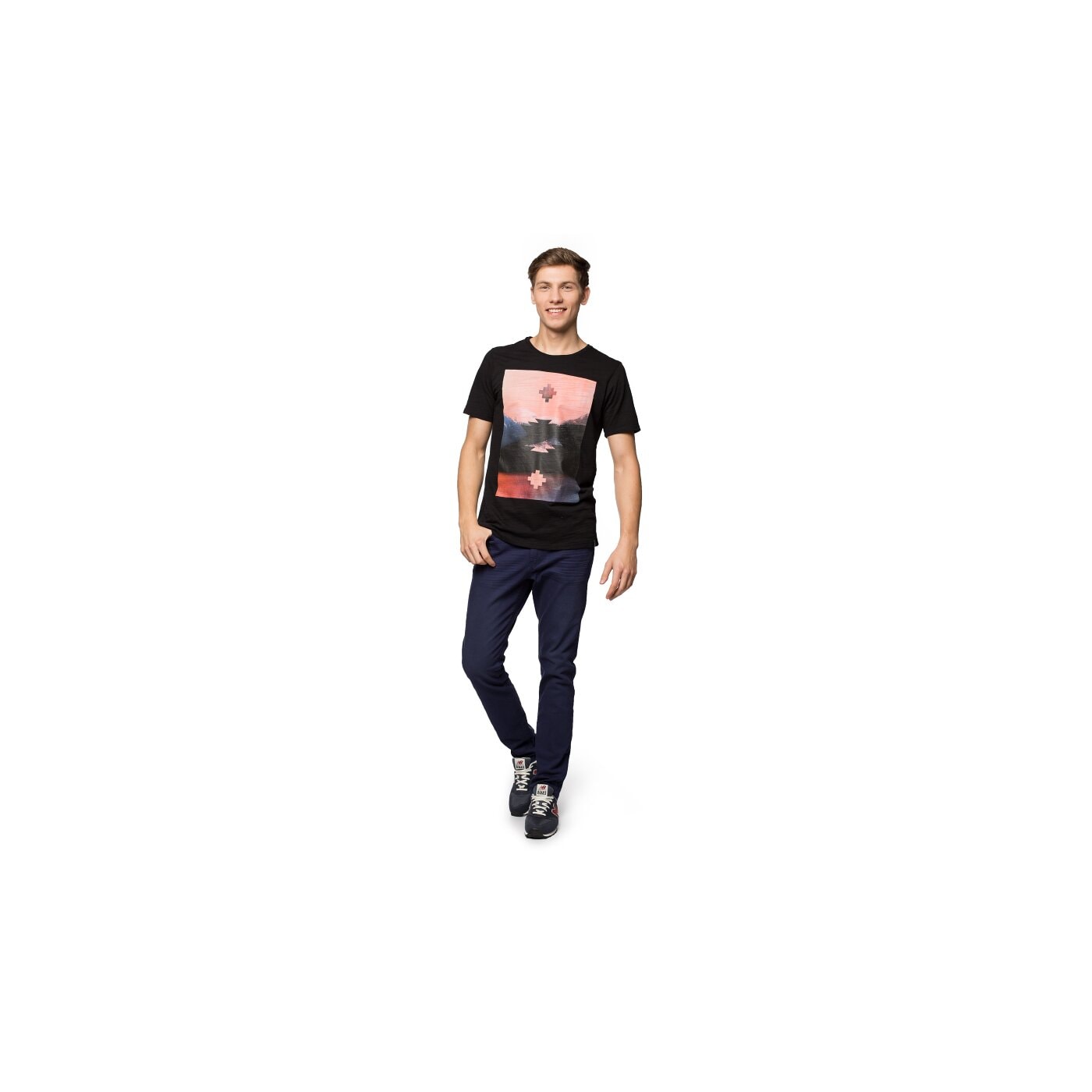 Koszulka męska O'NEILL T-SHIRT LM SCENERY 5523269010 kolor czarny