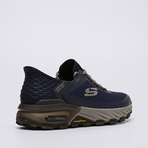 Buty sportowe męskie SKECHERS MAX PROTECT 237309nvy kolor granatowy