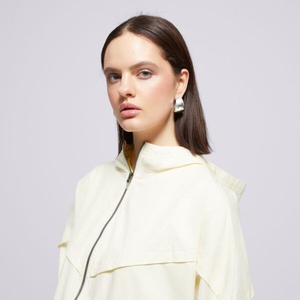 Kurtka przejściowa damska NIKE KURTKA W NSW ICN CLSH JKT WR CANVAS cz9328-113 kolor beżowy