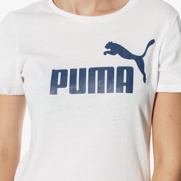 Koszulka damska PUMA T-SHIRT SS ESS NO.1 83839752 kolor biały