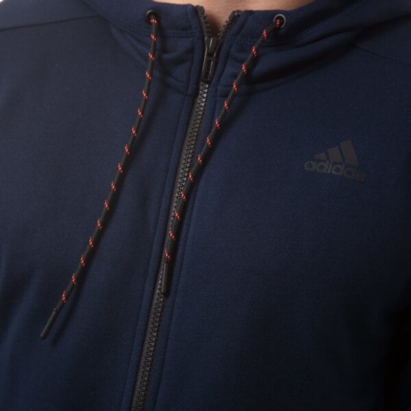 Bluza męska ADIDAS BLUZA ESS PREMFZ HOOD s17544 kolor granatowy