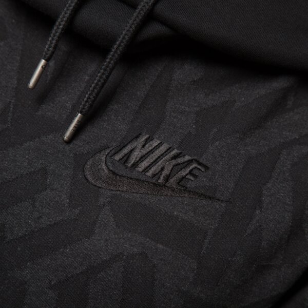 Bluza damska NIKE BLUZA JACQUARD RALLY HOODY 683788010 kolor czarny