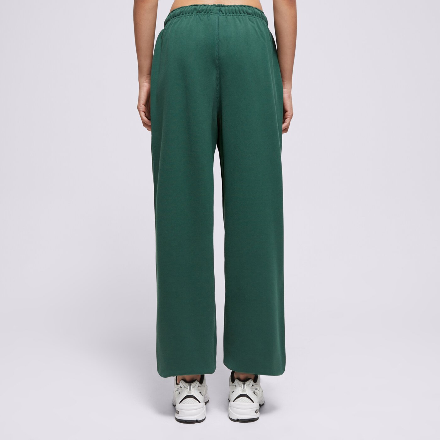 Spodnie dresowe damskie NEW BALANCE SPODNIE ATHLETICS FRENCH TERRY JOGGER wp41513nwg kolor zielony