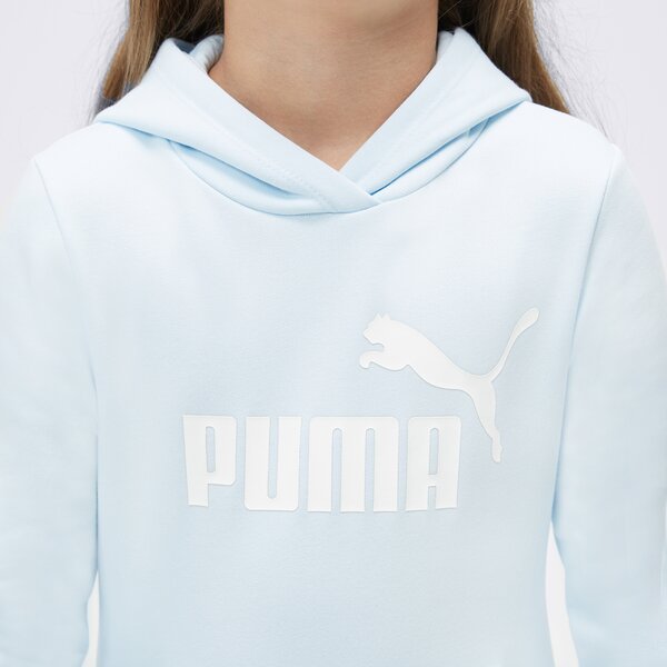 Bluza dziecięca PUMA BLUZA ESS LOGO FL G 587031 69 kolor niebieski