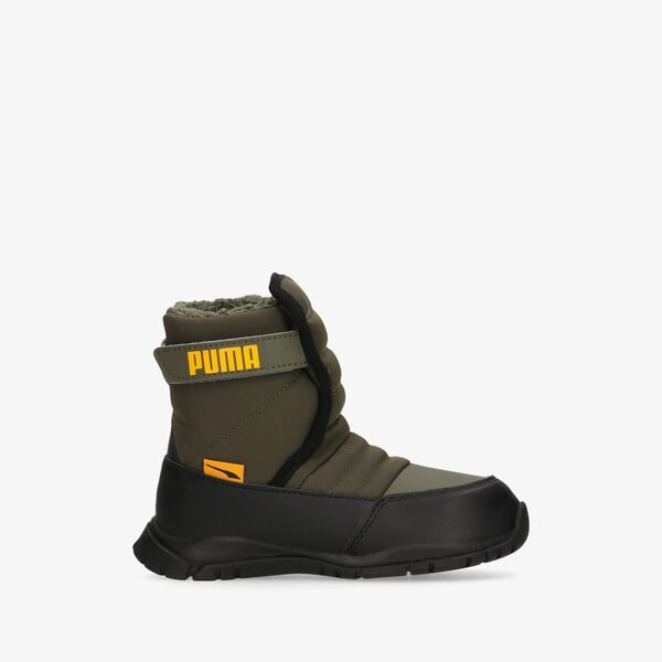Buty trekkingowe dla dzieci PUMA NIEVE BOOT WTR AC PS 38074502 kolor khaki