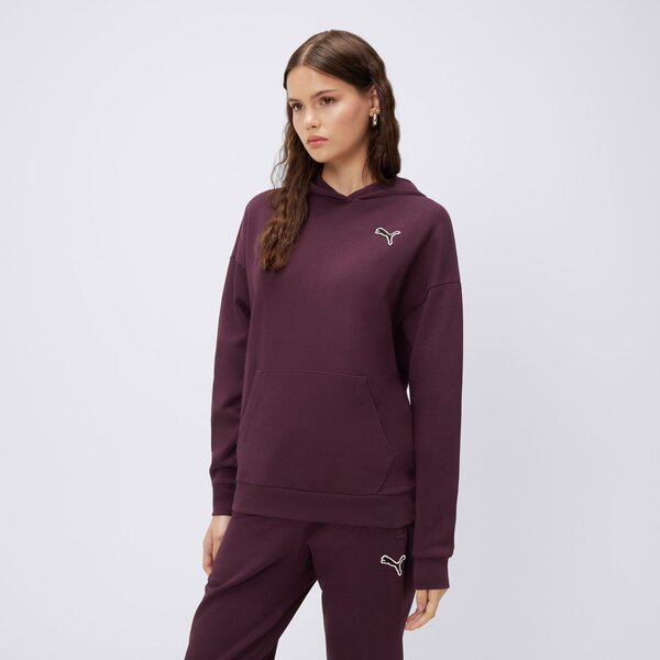 Bluza damska PUMA BLUZA Z KAPTUREM BETTER ESSENTIALS FL 676804 44 kolor fioletowy