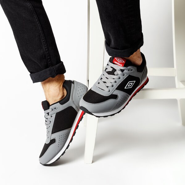 Buty sportowe męskie UMBRO FOLLOW III umml121009 kolor szary