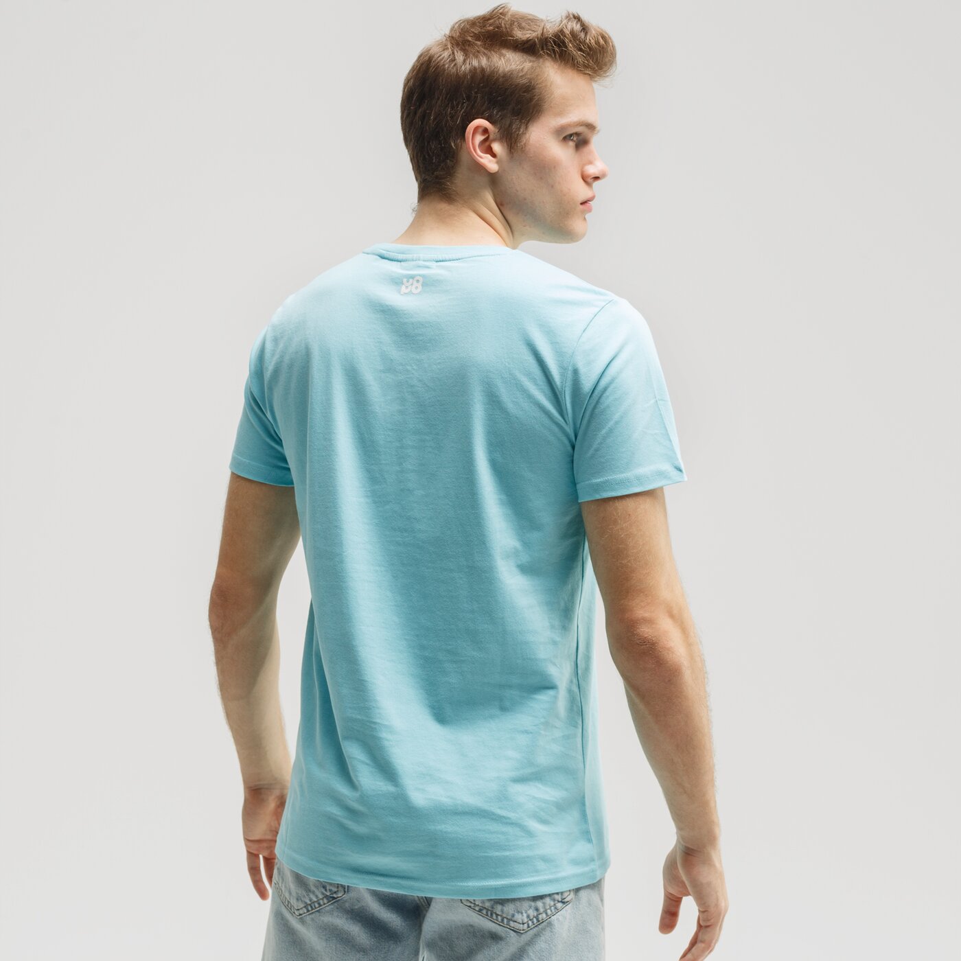 Koszulka męska UP8 T-SHIRT GERANO up120tsm20001 kolor niebieski