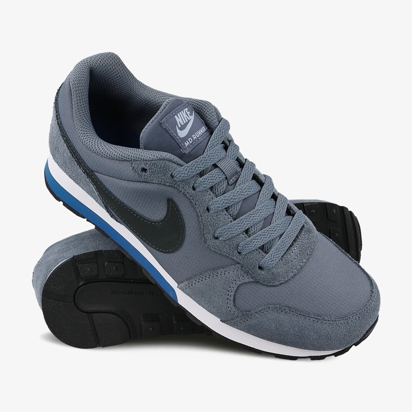 Buty dziecięce NIKE MD RUNNER 2 BG 807316408 kolor szary