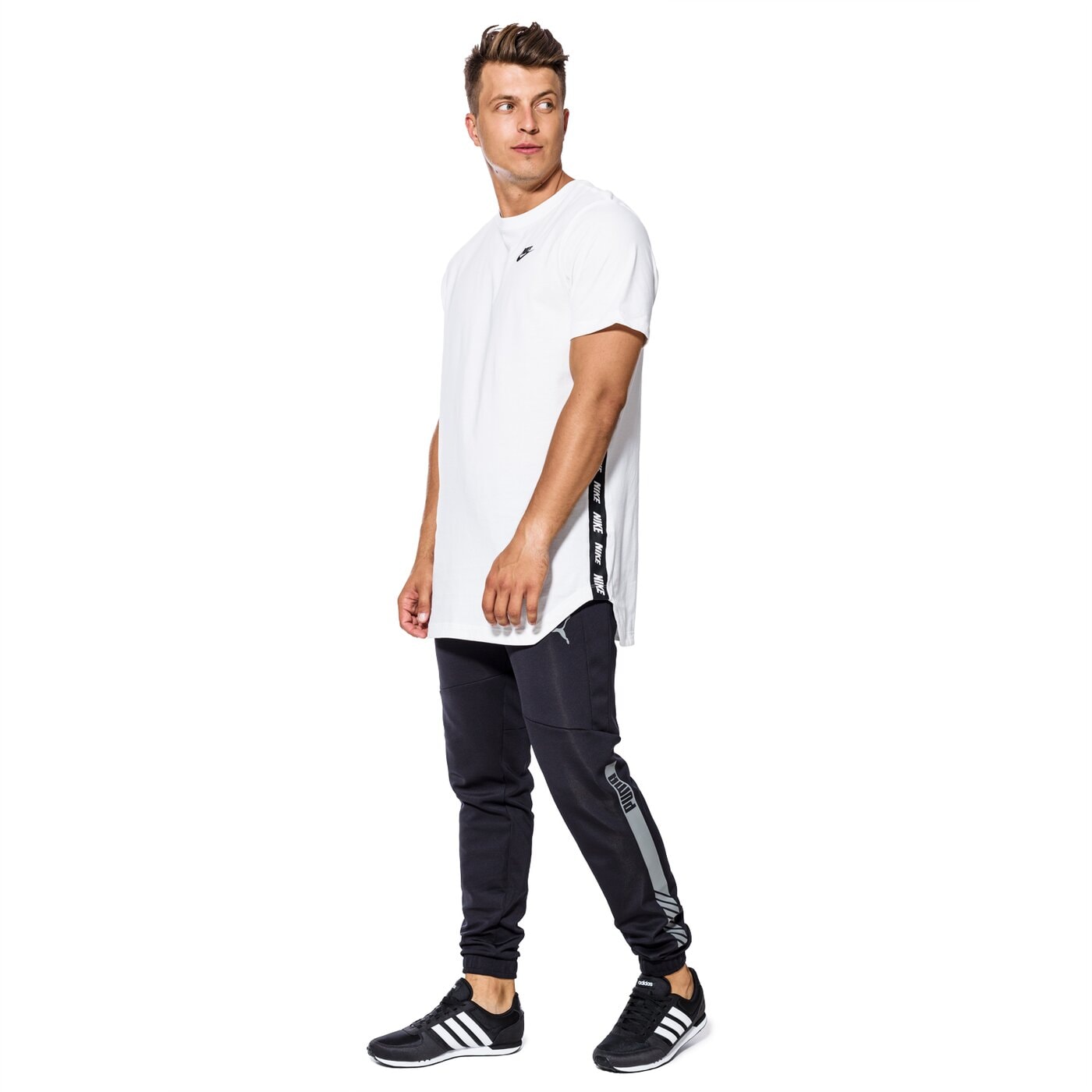 Koszulka męska NIKE T-SHIRT SS M NSW TEE AV LBR 877086100 kolor biały