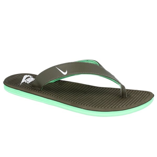 Klapki męskie NIKE SOLARSOFT THONG SL  431870313 kolor zielony