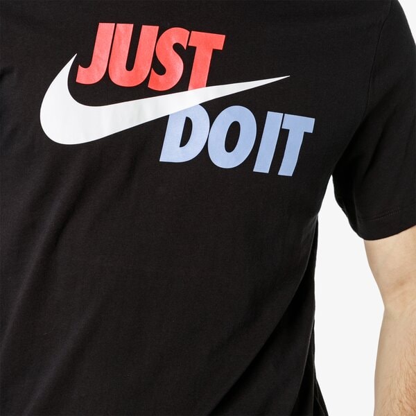 Koszulka męska NIKE T-SHIRT SS M NSW JUST DO IT SWOOSH ar5006-010 kolor czarny