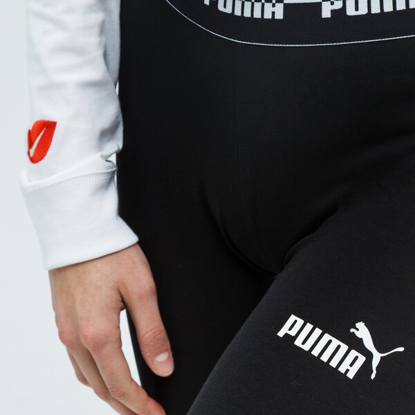 Spodnie dresowe damskie PUMA LEGGINGS AMPLIFIED LEGGINGS 585917 01 kolor czarny