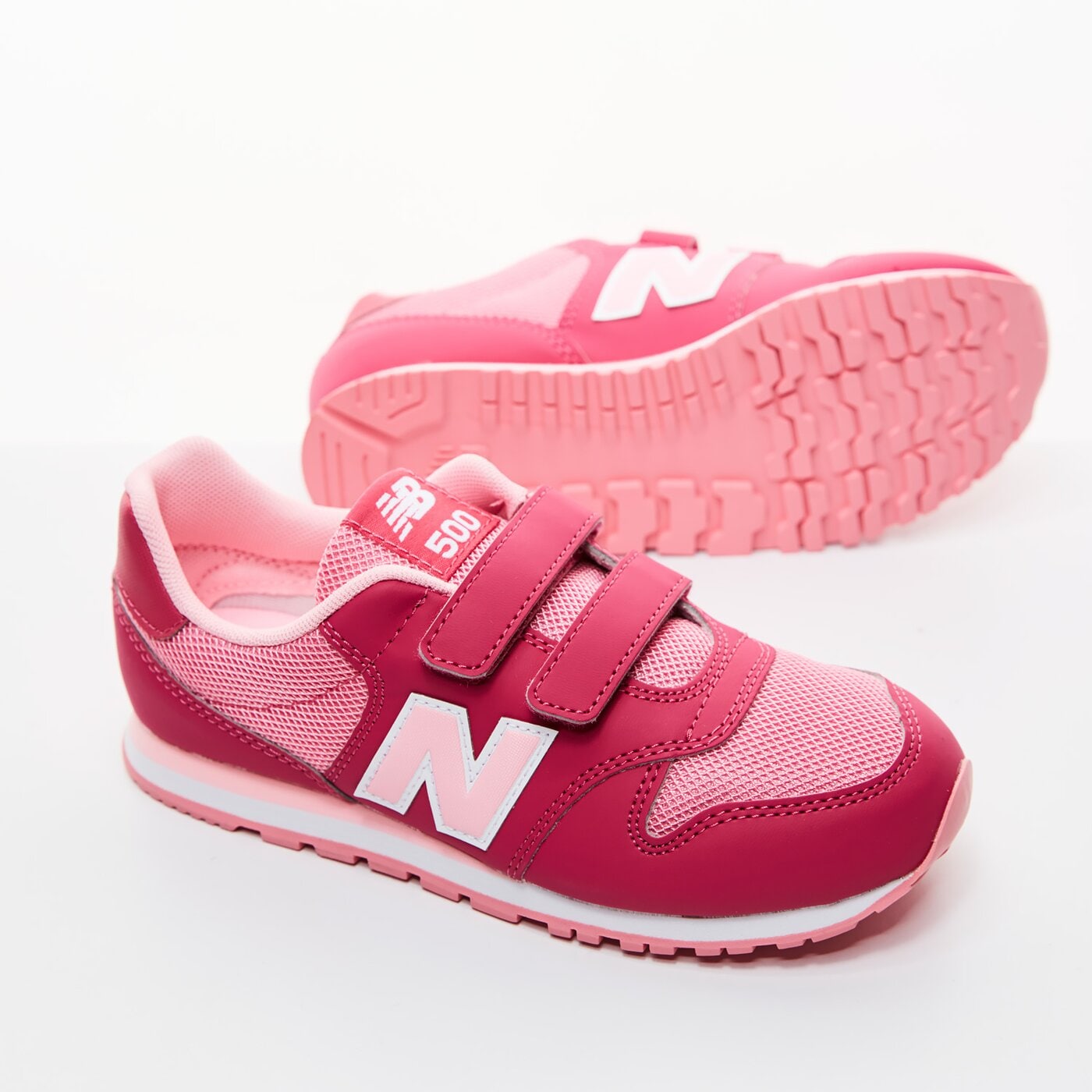 Buty dziecięce NEW BALANCE KV500PPY kv500ppy kolor różowy