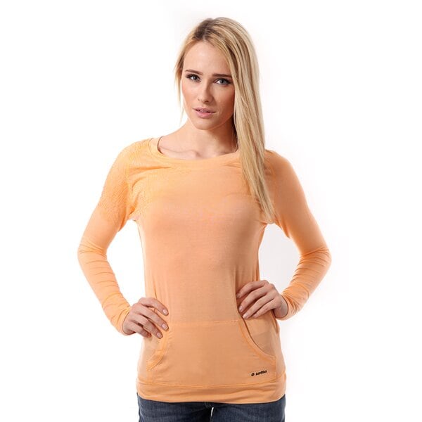 Bluza damska LOTTO  BLUZA MIA lo14bld07002 kolor pomarańczowy