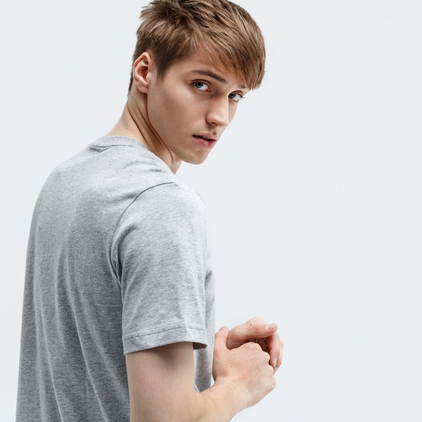 Koszulka męska ADIDAS T-SHIRT SS M GRFX LNR T 3 ei4580 kolor szary