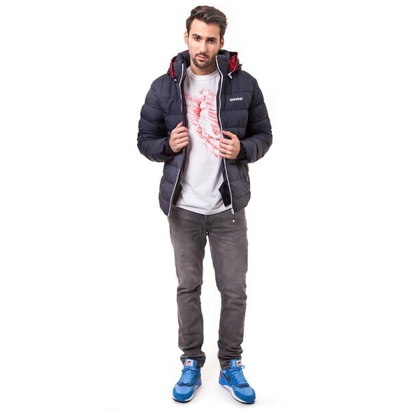 Kurtka zimowa męska FEEWEAR  KURTKA MOLO fw34pkum06001 kolor granatowy