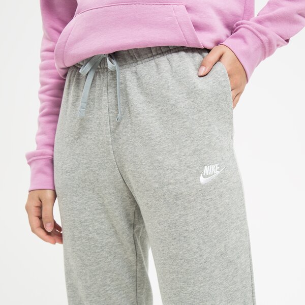 Spodnie dresowe damskie NIKE SPODNIE W NSW CLUB FLC MR PANT STD dq5191-063 kolor szary