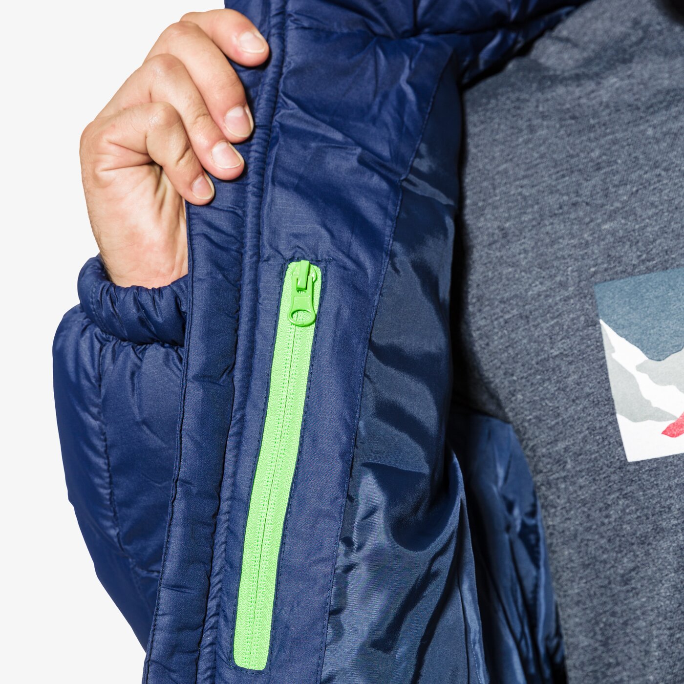 Kurtka zimowa męska FEEWEAR KURTKA POLO fwp37kum03001 kolor granatowy