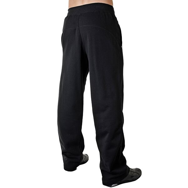 Spodnie dresowe męskie UMBRO SPODNIE FLEECE OPEN HEM 60933u060 kolor czarny