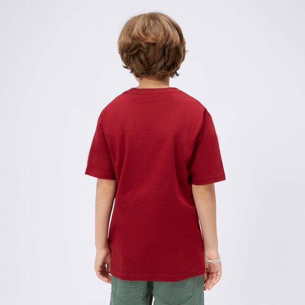 Koszulka dziecięca FILA T-SHIRT SS CAIDEN ss23spb056337 kolor bordowy