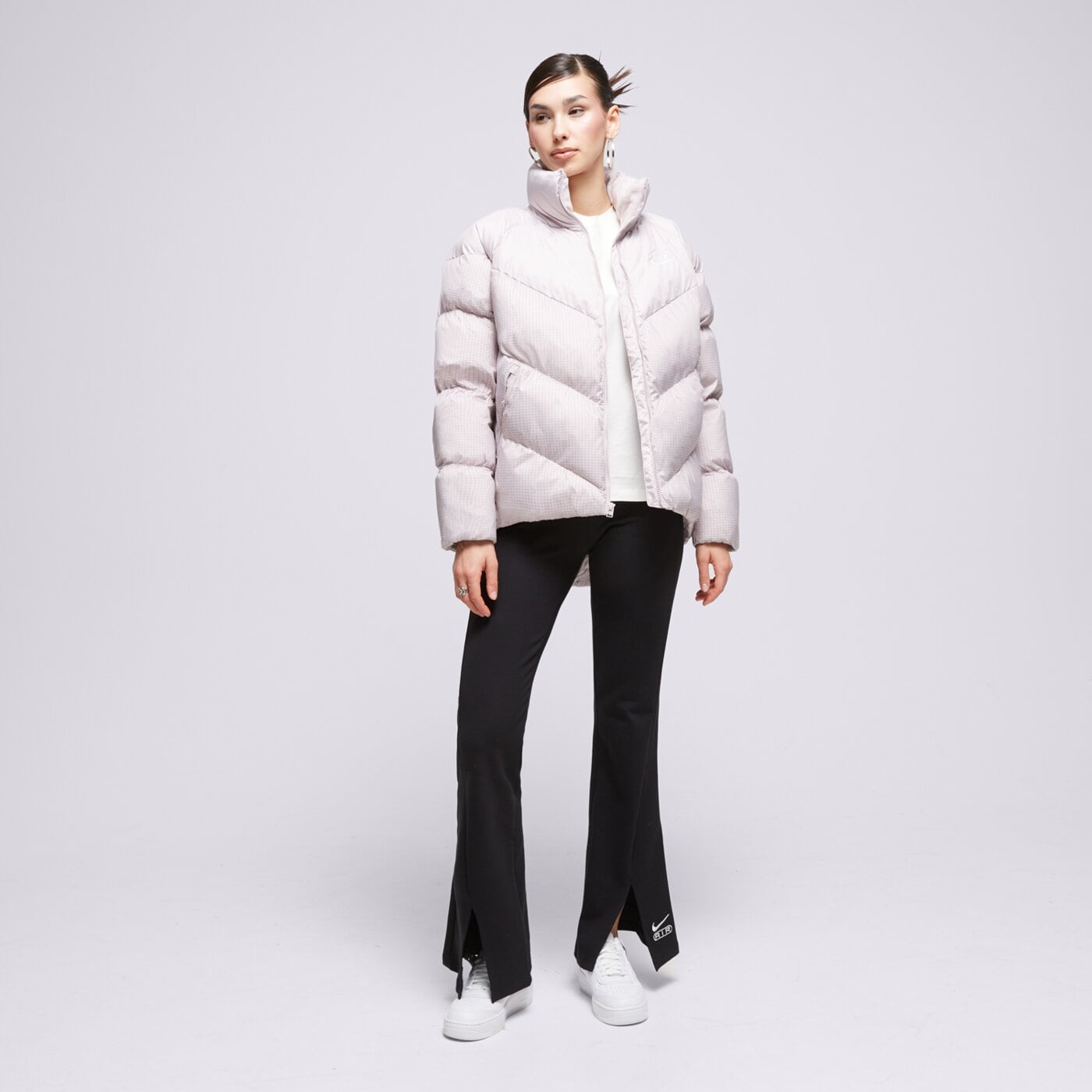 Spodnie dresowe damskie NIKE SPODNIE W NSW AIR HR TIGHT fn1891-010 kolor czarny