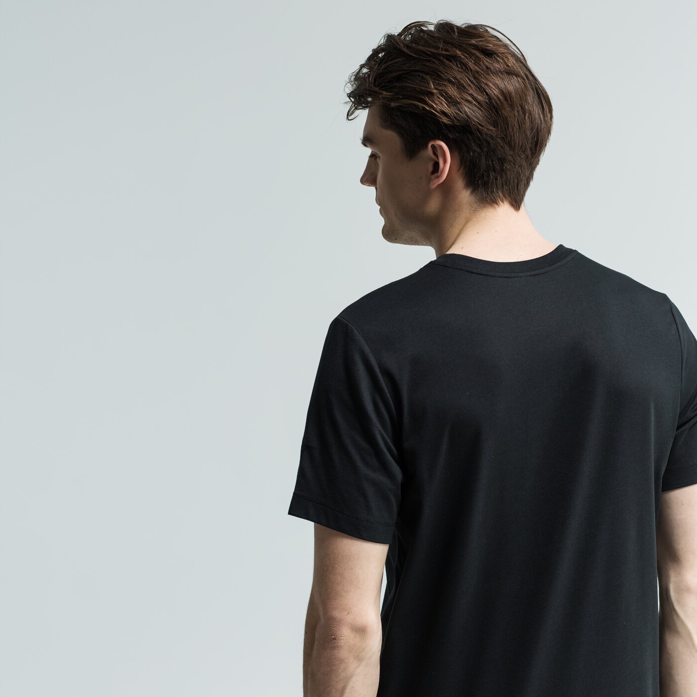 Koszulka męska NIKE T-SHIRT SS M NK DRY TEE DB JDQ BLOCK 2.0 bq1851-010 kolor czarny