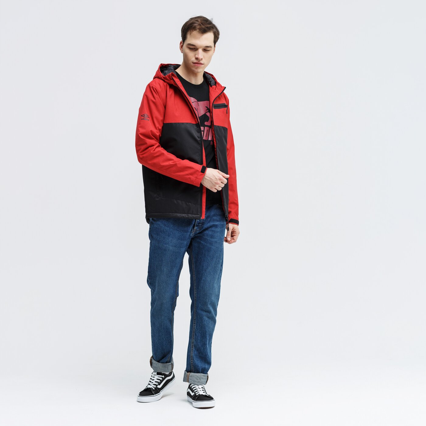 Koszulka męska LONSDALE T-SHIRT SS HAYDON 114066-1537 kolor czarny