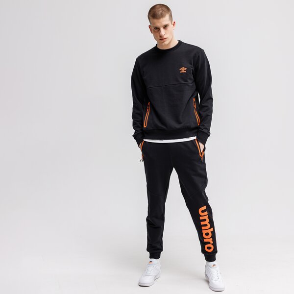 Spodnie dresowe męskie UMBRO SPODNIE MITCH ul121spm37001 kolor czarny