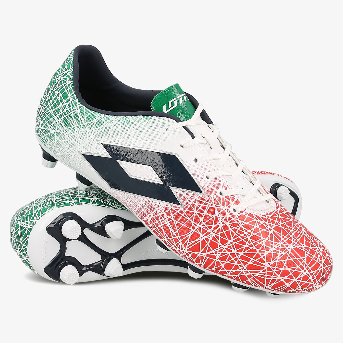 Buty piłkarskie męskie LOTTO LZG VIII 700 FGT s7149 kolor multicolor
