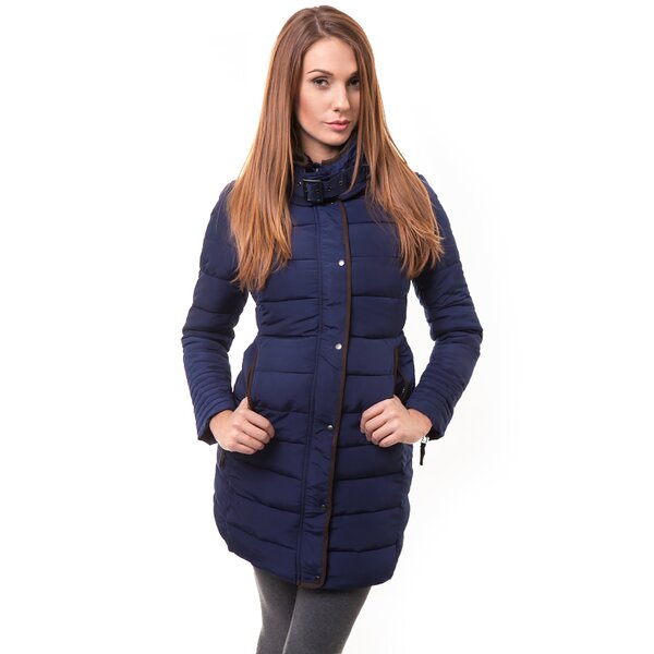 Kurtka zimowa damska CONFRONT KURTKA KITA cf34kud04001 kolor granatowy