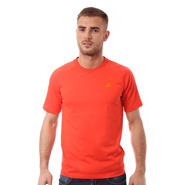 Koszulka męska ADIDAS T-SHIRT AESS CREW TEE d89819 kolor czerwony