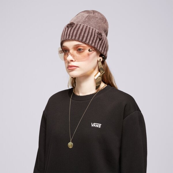 Bluza damska VANS BLUZA FLYING CREW EMEA vn00046xblk1 kolor czarny