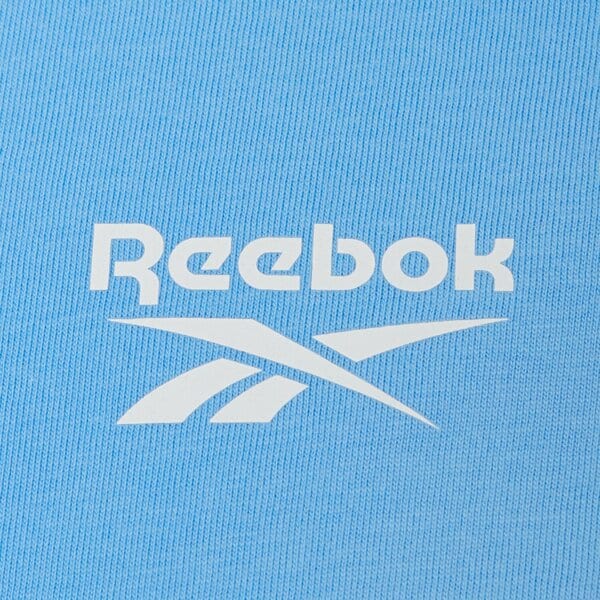Koszulka męska REEBOK T-SHIRT CODY SMALL LOGO CREW NECK SS TEE 100251643 kolor niebieski