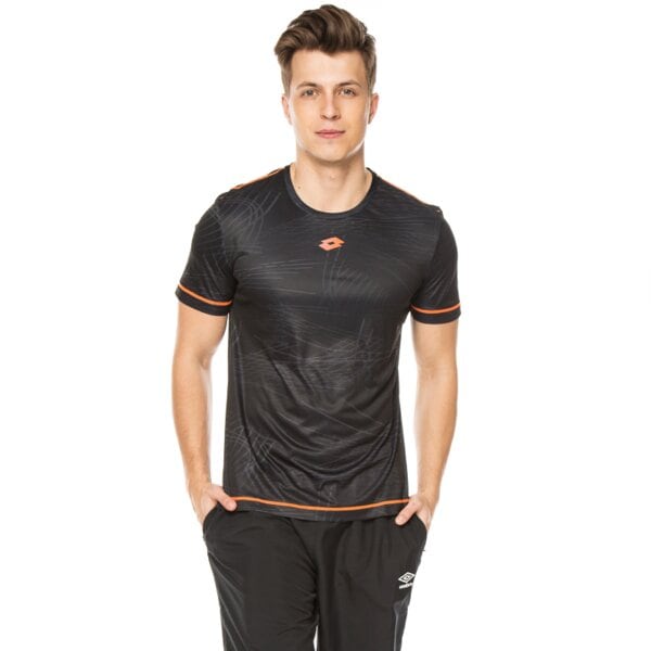 Koszulka męska LOTTO T-SHIRT STORMRIDE II r9926 kolor czarny