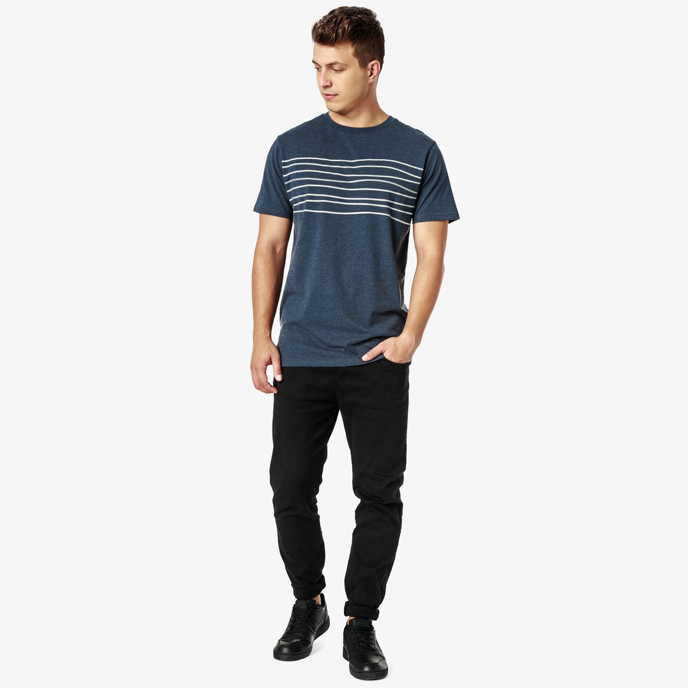 Koszulka męska FEEWEAR T-SHIRT SS AKRON fw38tsm12001 kolor granatowy