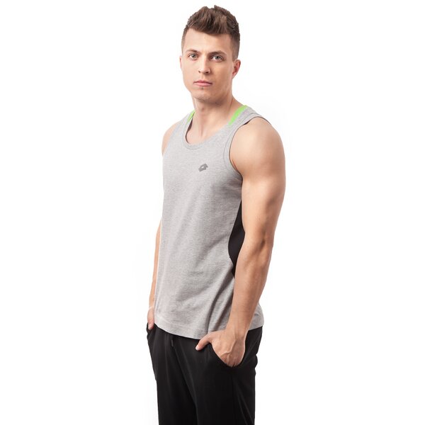 Tank top męski LOTTO TANK OWEX r3945 kolor szary
