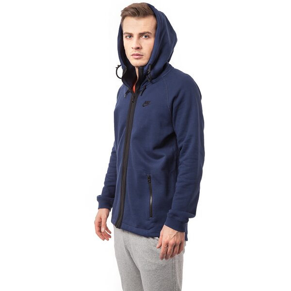 Bluza męska NIKE BLUZA FZ HOODY-NEW SILO 642875410 kolor niebieski