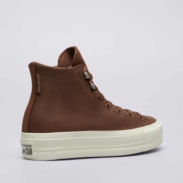 Buty sportowe damskie CONVERSE CHUCK TAYLOR ALL STAR LIFT a10362c kolor brązowy