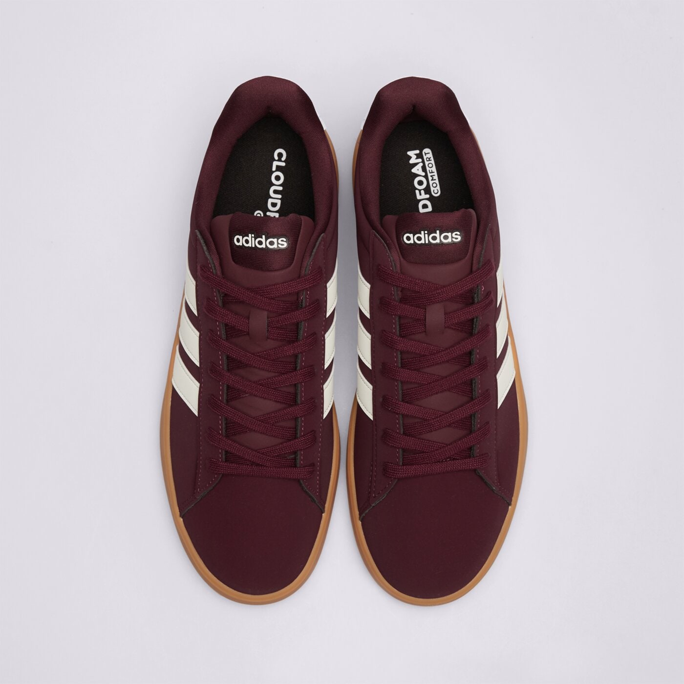 Buty sportowe męskie ADIDAS GRAND COURT 3.0 ih1484 kolor bordowy