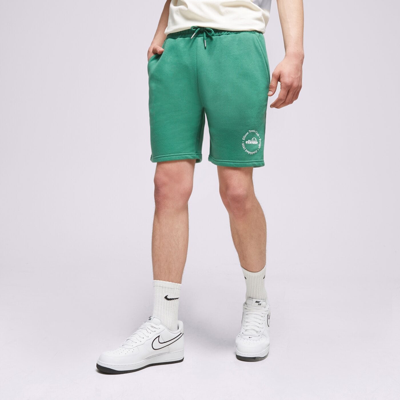 Spodenki damskie ELLESSE SZORTY FONTANSA SHORT GREEN sgr17620503 kolor zielony