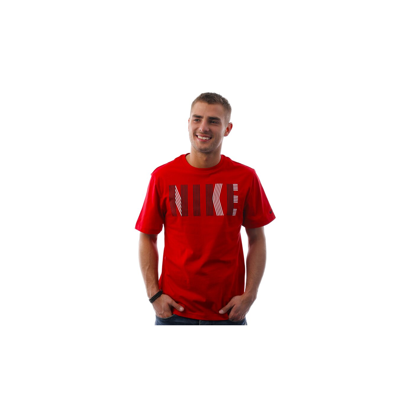 Koszulka męska NIKE T-SHIRT HS MENS GRAPHIC DOUBLE PACK #473380100 kolor multicolor