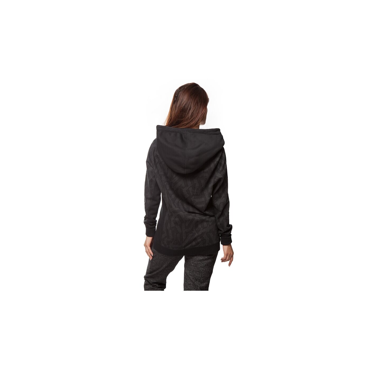 Bluza damska NIKE BLUZA JACQUARD RALLY HOODY 683788010 kolor czarny