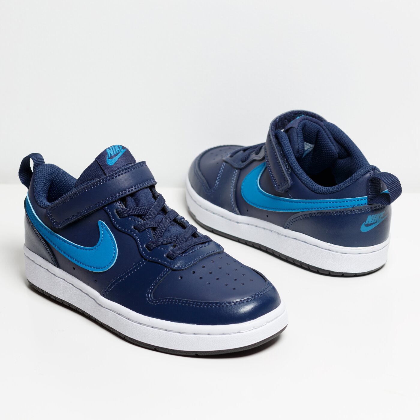 Buty dziecięce NIKE COURT BOROUGH LOW 2 bq5451-403 kolor granatowy