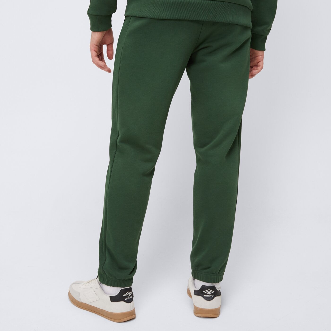 Spodnie dresowe męskie UMBRO SPODNIE FOOTBALL CLUB ul125spm03001 kolor zielony