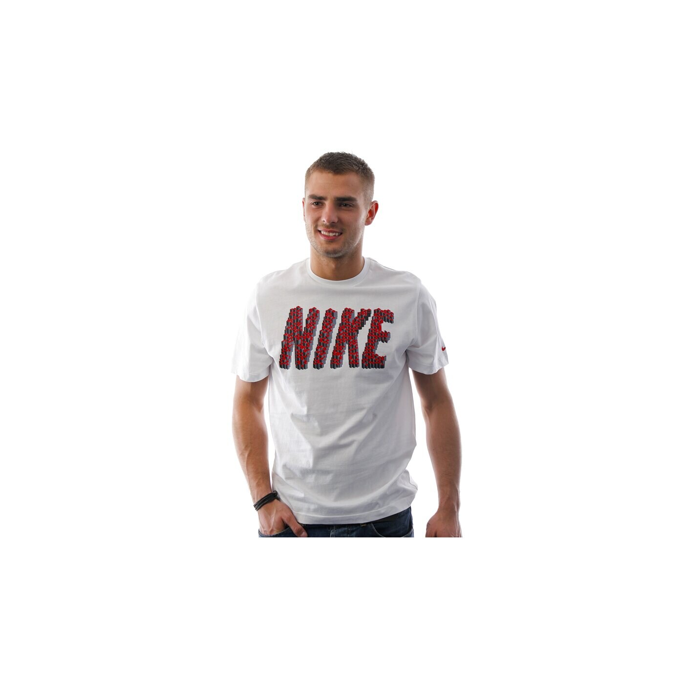 Koszulka męska NIKE T-SHIRT HS MENS GRAPHIC DOUBLE PACK #473380100 kolor multicolor