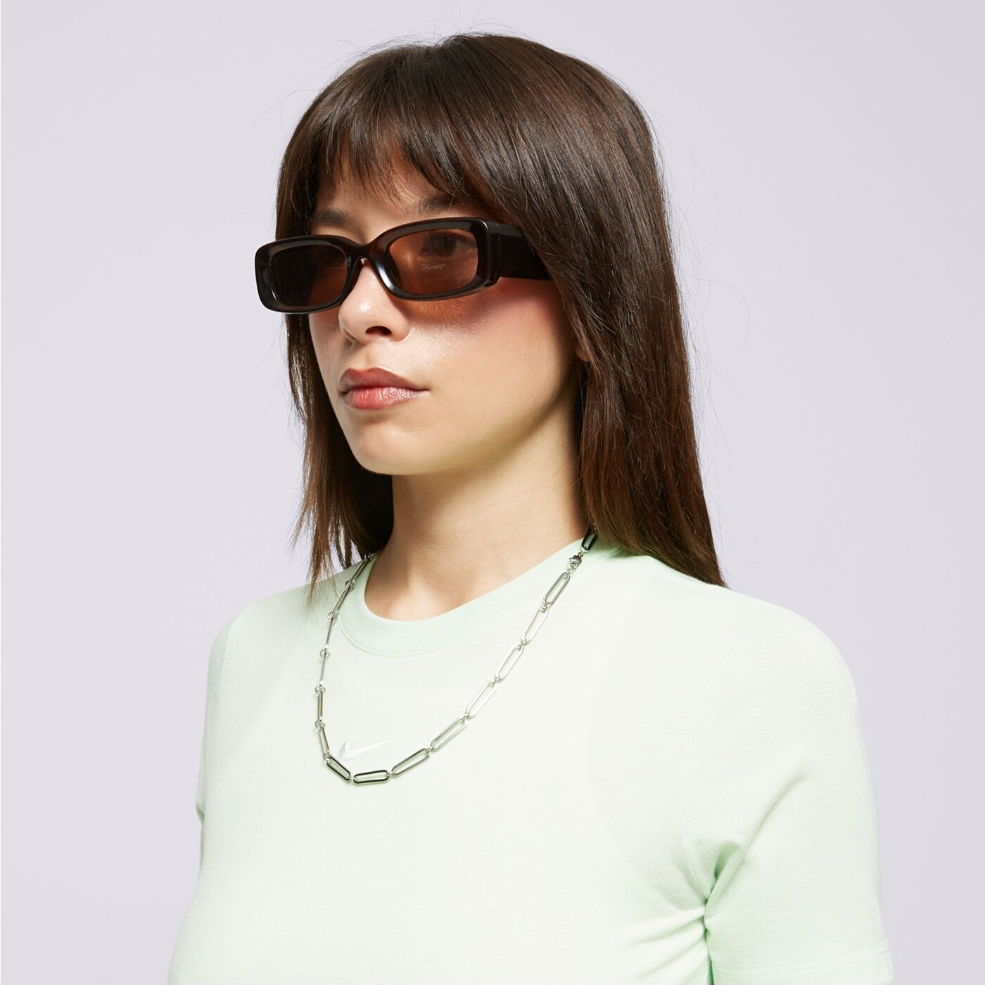 Koszulka damska NIKE T-SHIRT W NSW ESSNTL SLM CRP fb2873-376 kolor zielony