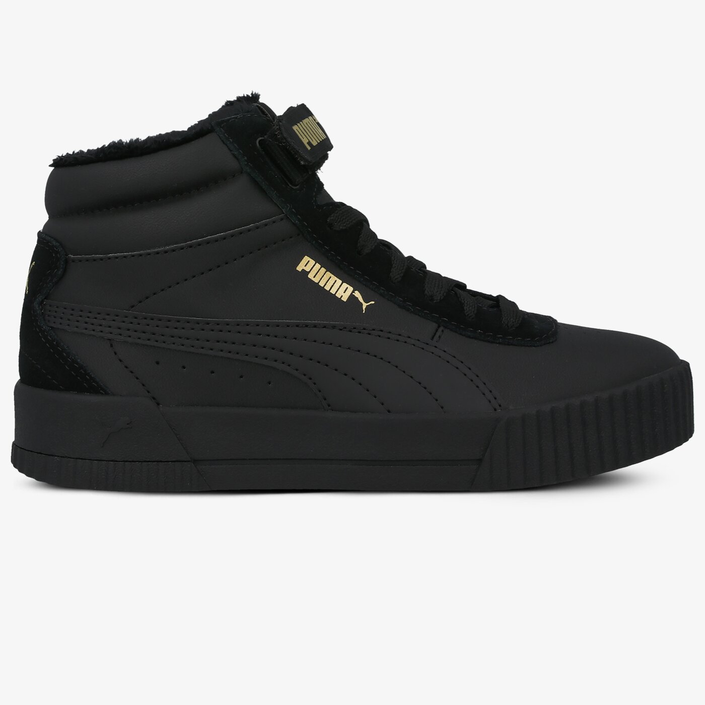 Buty sportowe damskie PUMA CARINA MID WTR 37414001 kolor czarny