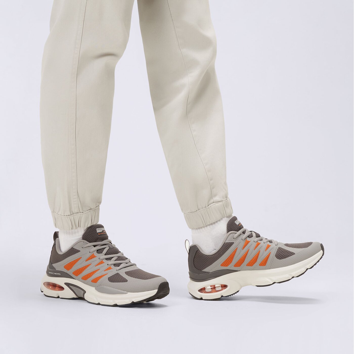 Buty treningowe męskie SKECHERS SKECH-AIR VENTURA 232657gyor kolor szary